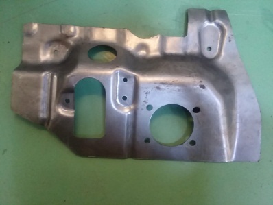 Stamped sheet metal mounting plate, Pak Suzuki programme