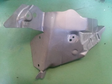 Stamped sheet metal shield component, Toyota programme