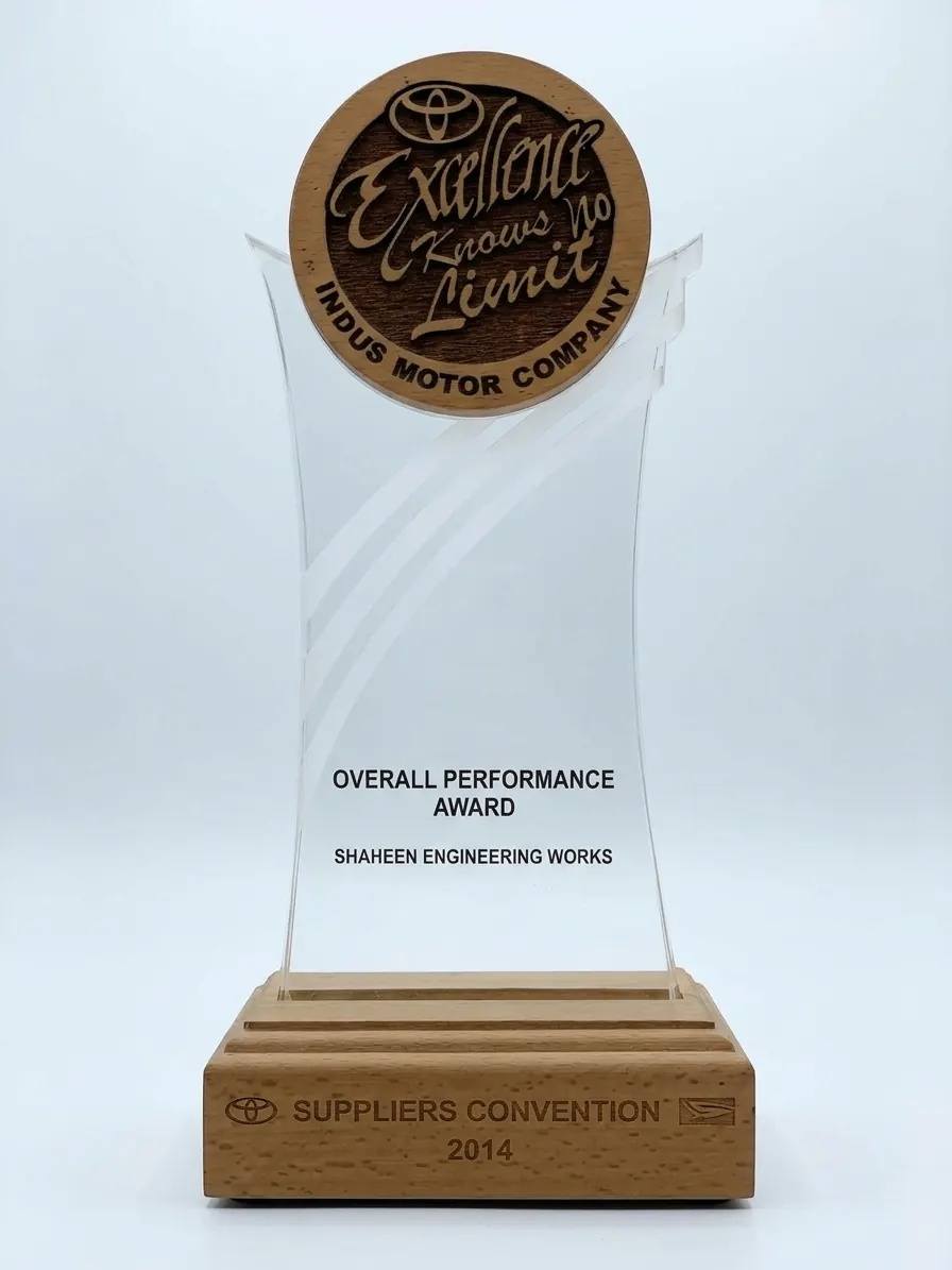 Overall Performance Award, Indus Motor Company, Suppliers Convention 2014